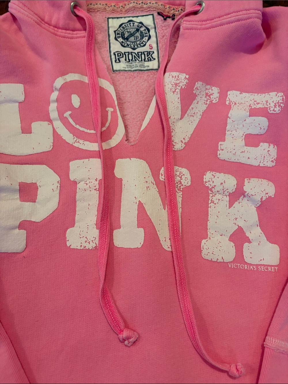 PINK Victoria's Secret vintage hoodie - Picture 2 of 6